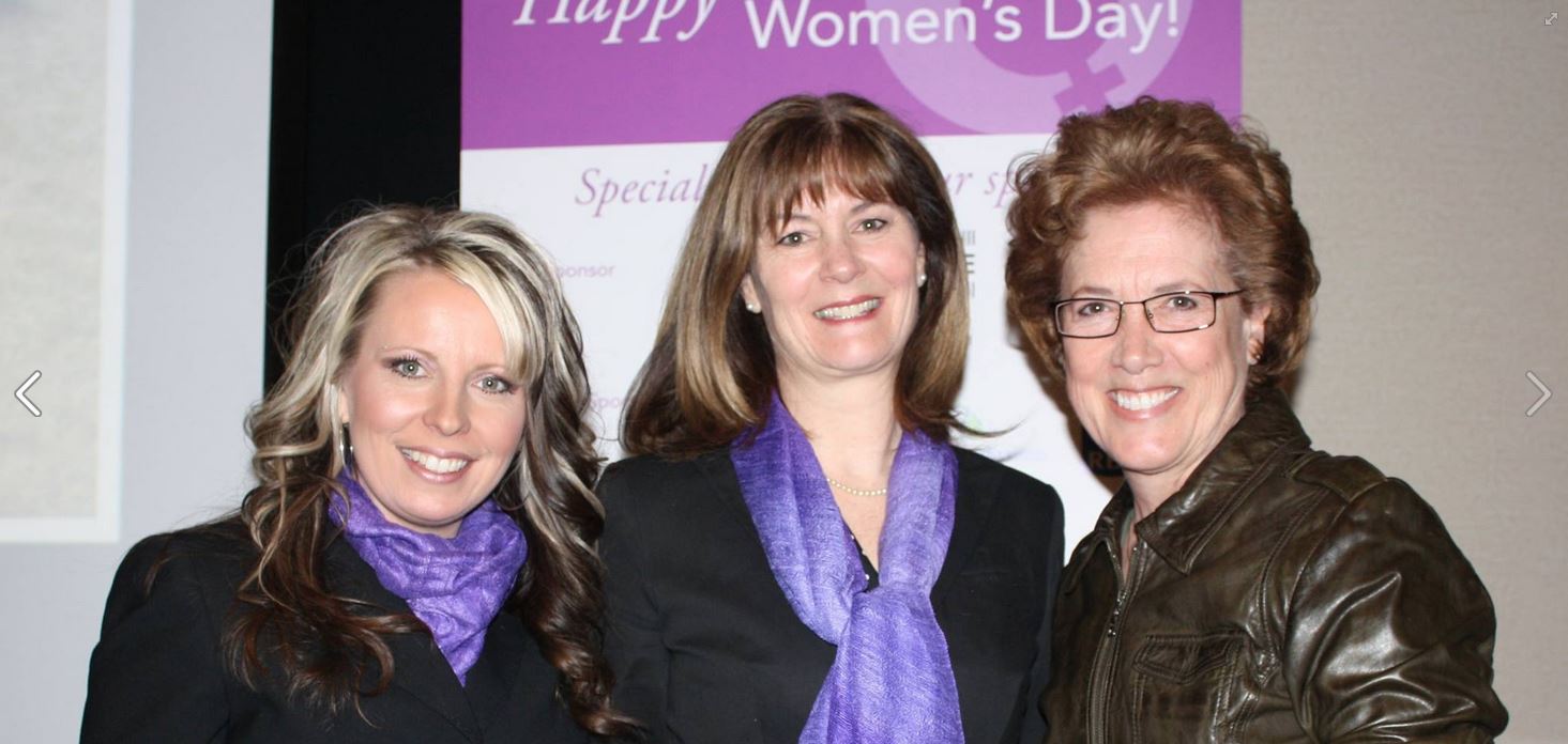 Stacey Tarrant, Norah Kelley, Lesley Page. Photo courtesy of Tammy Snap Schneider